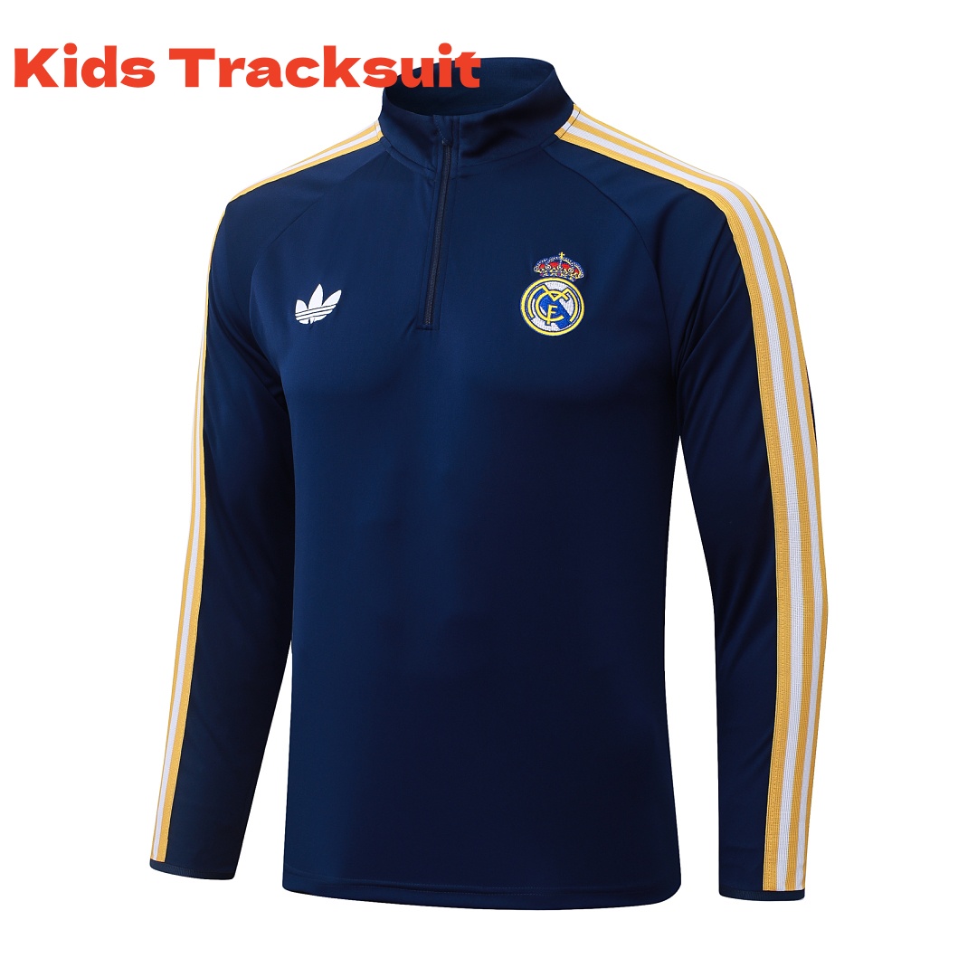  Real Madrid ジャージ XL US$ 44.00 - Kids Real Madrid 26/27 Half-Zip Training Sweatshirt