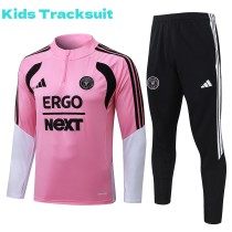Kids Inter Miami CF 26/27 Half-Zip Training Sweatshirt and Pants Set E26032