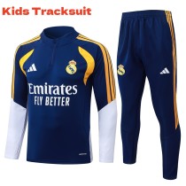 Kids Real Madrid 26/27 Half-Zip Training Sweatshirt and Pants Set E26031