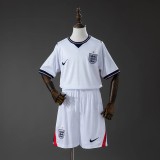 Kids England 2026 Home Jersey and Short Kit