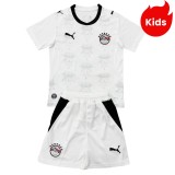 Kids Egypt 2026 Away Jersey and Short Kit