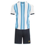 Player Version Kids Argentina 2026 Home Authentic Kit