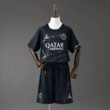 Kids PSG 25/26 Night Edition Jersey and Short Kit