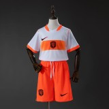 Kids Netherlands 2026 Away Jersey and Short Kit