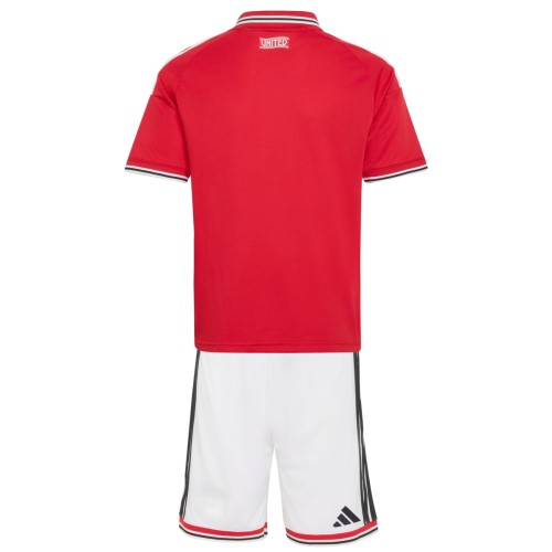 Kids MUFC 26/27 Home Jersey and Short Kit