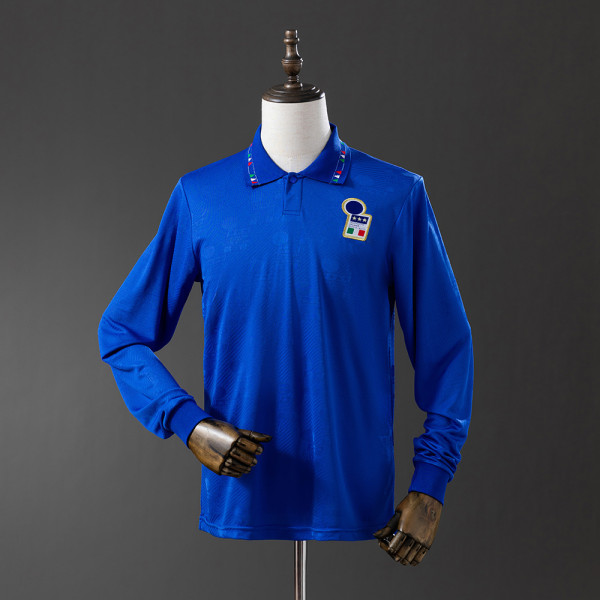 Italy 1994 World Cup Home Long Sleeve Retro Jersey
