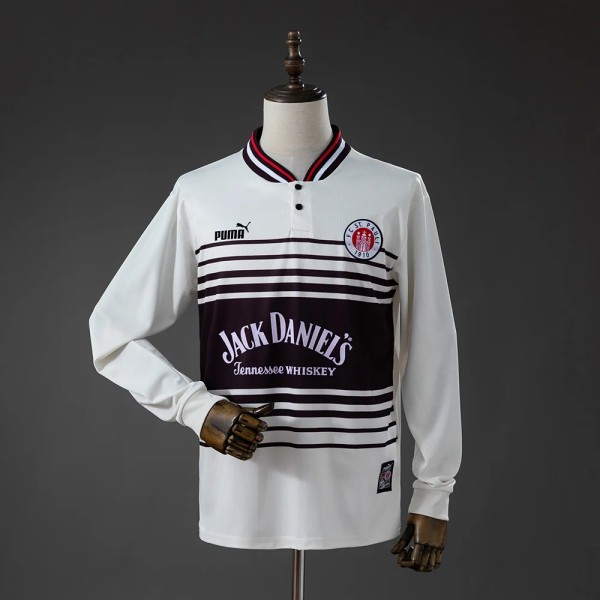 FC St. Pauli 1997/1998 Home Long Sleeve Retro Jersey