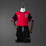 Kids Austria 2026 Home Jersey and Short Kit
