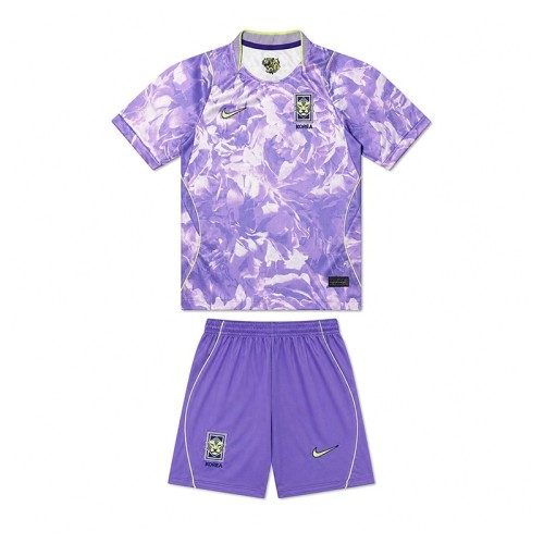 Kids South Korea 2026 Away Jersey and Short Kit