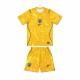 Kids England 2026 Goalkeeper Jersey and Short Kit