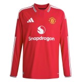 Player Version MUFC 26/27 Home Long Sleeve Authentic Jersey