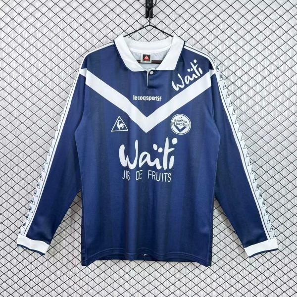 Girondins de Bordeaux 1996/1997 Home Long Sleeve Retro Jersey
