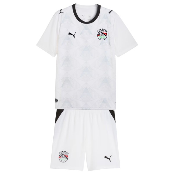 Kids Egypt 2026 Away Jersey and Short Kit