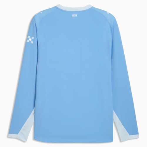 Player Version Manchester City 26/27 Home Long Sleeve Authentic Jersey
