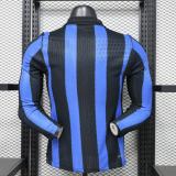 Player Version Inter 26/27 Home Long Sleeve Authentic Jersey
