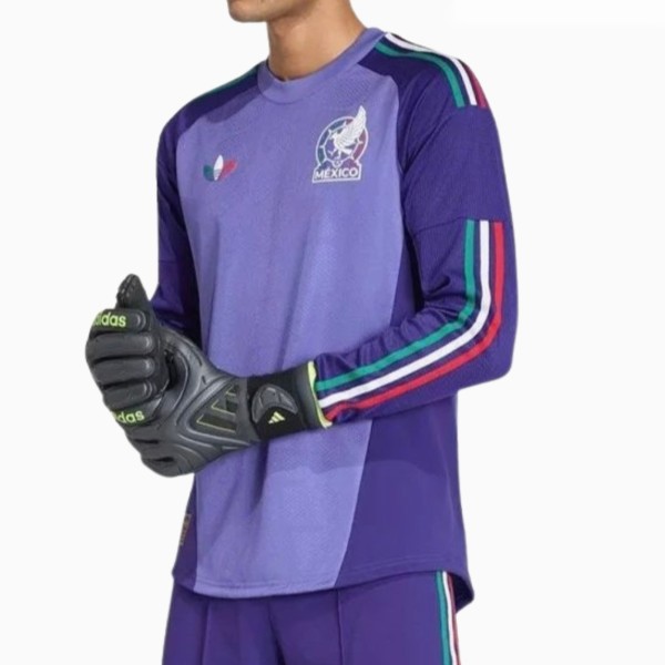Thai Version Mexico 2026 Away Long Sleeve Goalkeeper Jersey
