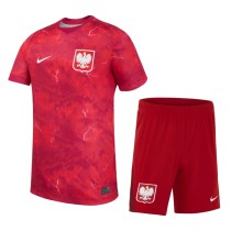 Kids Poland 2026 Away Jersey and Short Kit