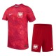 Kids Poland 2026 Away Jersey and Short Kit