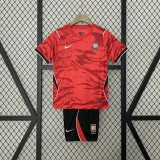 Kids South Korea 2026 Home Jersey and Short Kit