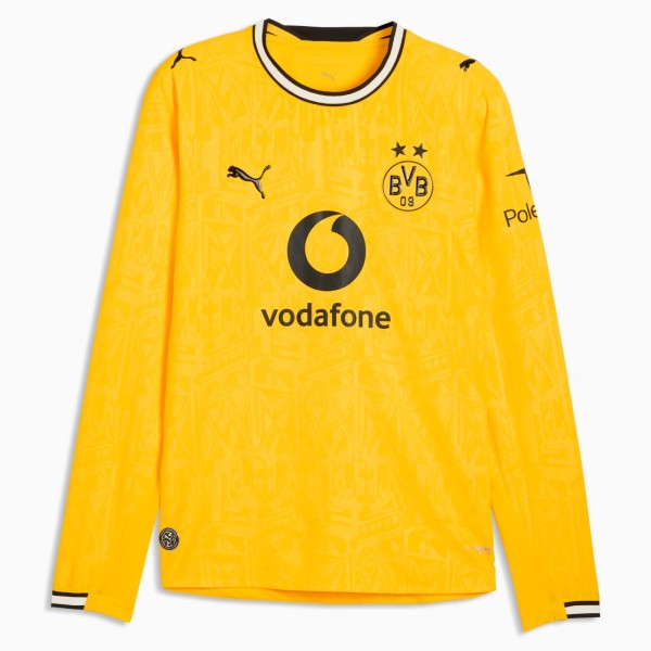 Player Version BVB 26/27 Home Long Sleeve Authentic Jersey