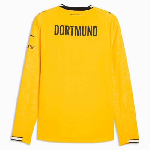 Player Version BVB 26/27 Home Long Sleeve Authentic Jersey