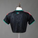 Thai Version Women's Mexico 2026 Third Cropped Jersey