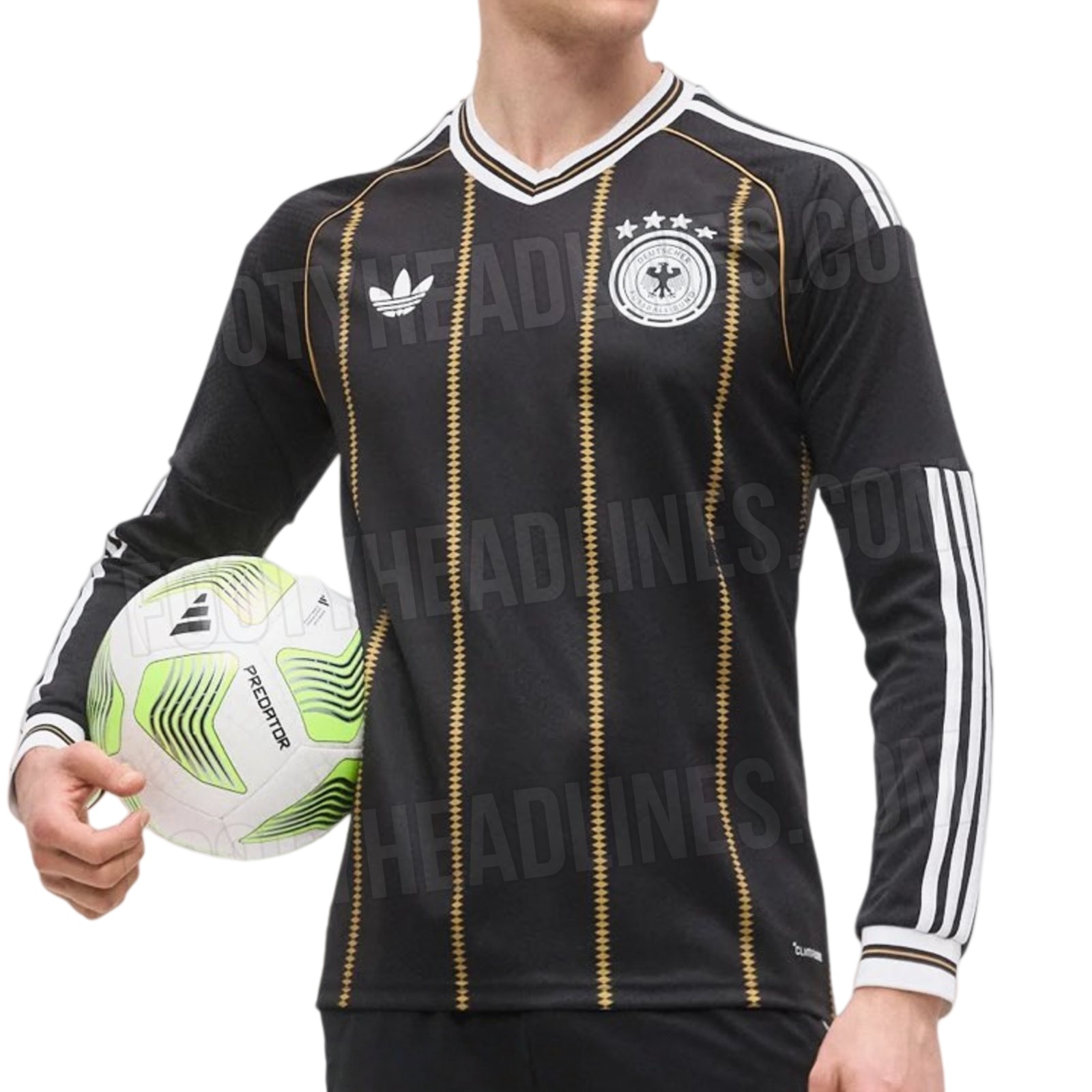 Thai Version Germany 2026 Third Long Sleeve Jersey