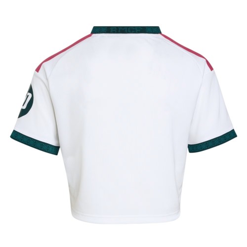 Thai Version Women's Real Madrid 26/27 Home Cropped Jersey