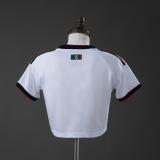 Thai Version Women's Mexico 2026 Away Cropped Jersey