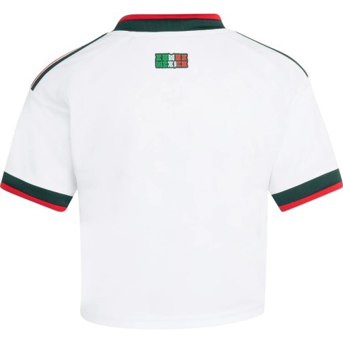 Thai Version Women's Mexico 2026 Away Cropped Jersey