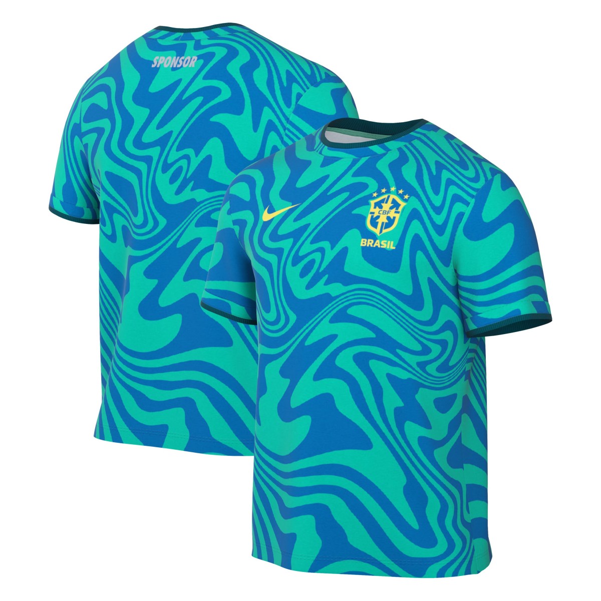 Thai Version Brazil 2026 Pre Match Jersey
