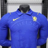 Player Version Chelsea 26/27 Home Long Sleeve Authentic Jersey