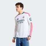 Thai Version Real Madrid 26/27 Home Long Sleeve Jersey