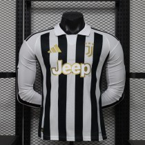 Player Version Juventus 26/27 Home Long Sleeve Authentic Jersey