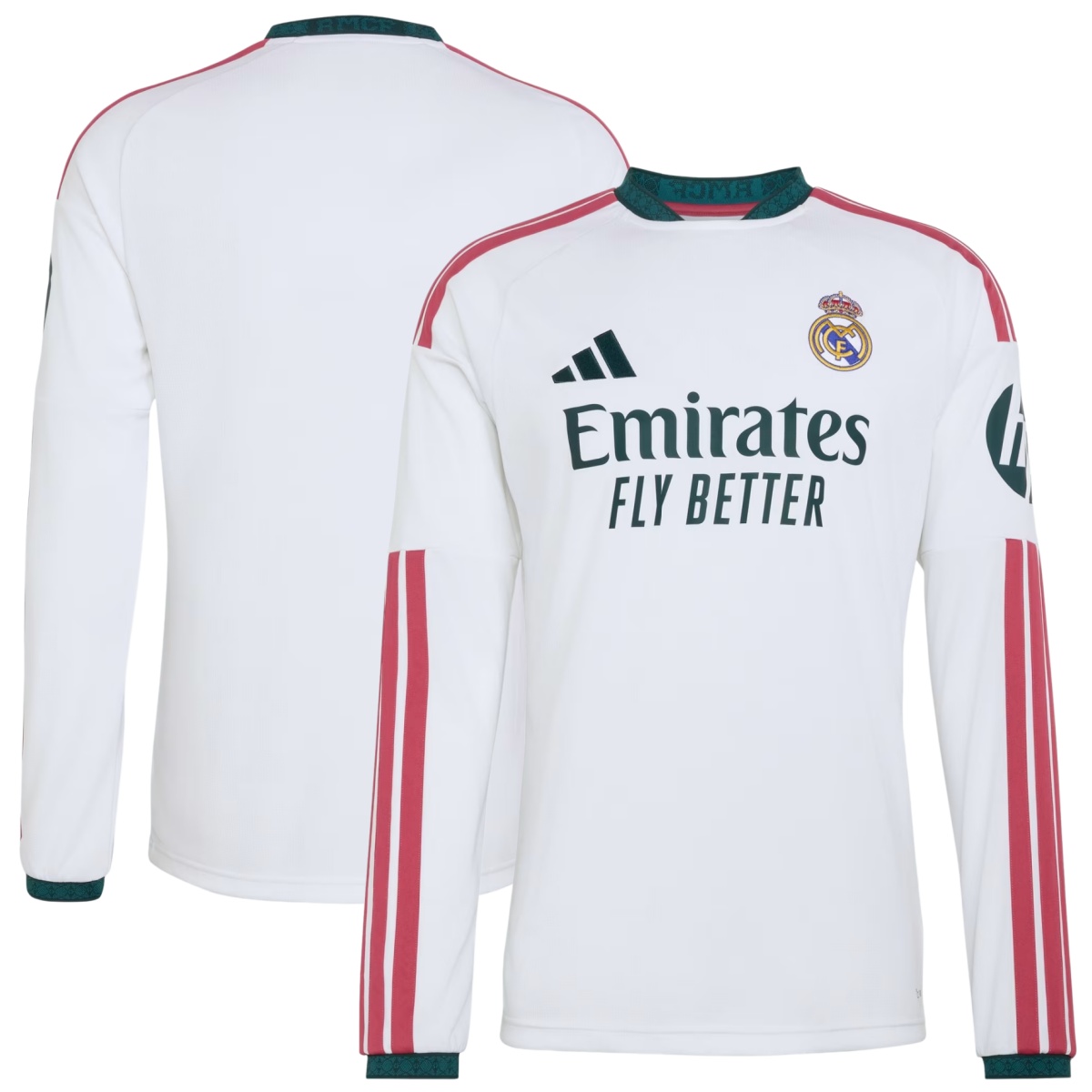 Thai Version Real Madrid 26/27 Home Long Sleeve Jersey