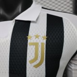 Player Version Juventus 26/27 Home Long Sleeve Authentic Jersey
