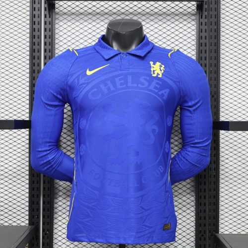 Player Version Chelsea 26/27 Home Long Sleeve Authentic Jersey