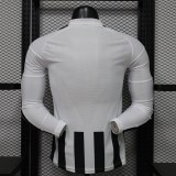 Player Version Juventus 26/27 Home Long Sleeve Authentic Jersey