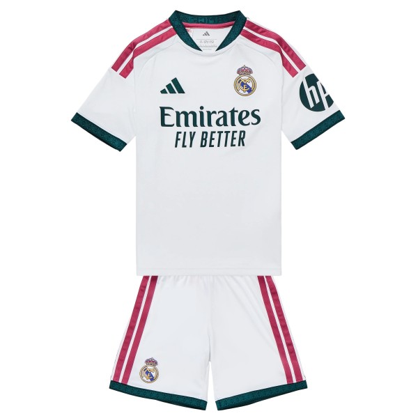 Kids Real Madrid 26/27 Home Jersey and Short Kit