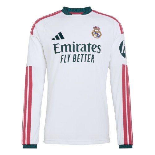 Thai Version Real Madrid 26/27 Home Long Sleeve Jersey