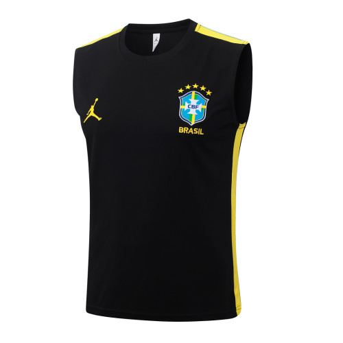 Brazil 26/27 Sleeveless Jersey and Shorts Set D26029