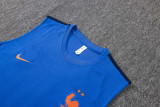 France 26/27 Sleeveless Jersey and Shorts Set D26032