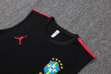 Brazil 26/27 Sleeveless Jersey and Shorts Set D26028
