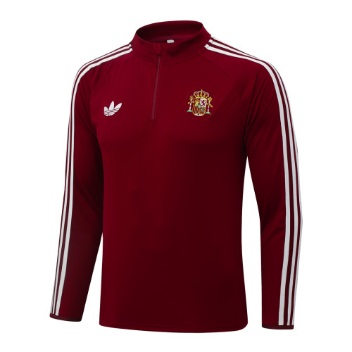 Spain 26/27 Half-Zip Training Top and Pants Set B26036