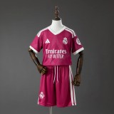 Kids Real Madrid 26/27 Third Jersey and Short Kit