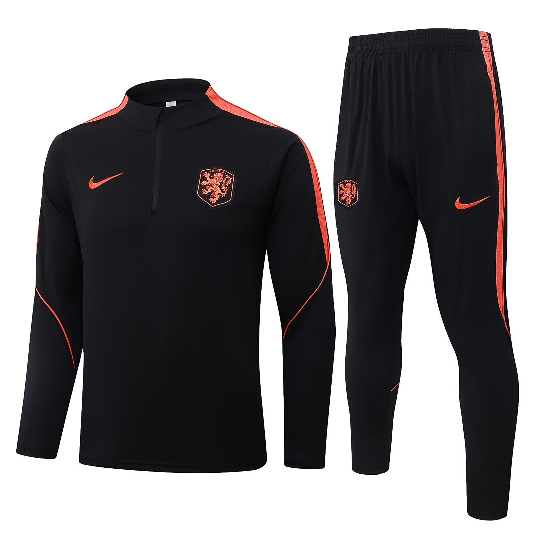 US$ 47.00 - Netherlands 26/27 Half-Zip Training Top and Pants Set