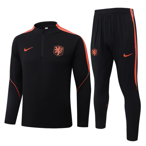 Netherlands 26/27 Half-Zip Training Top and Pants Set B26043