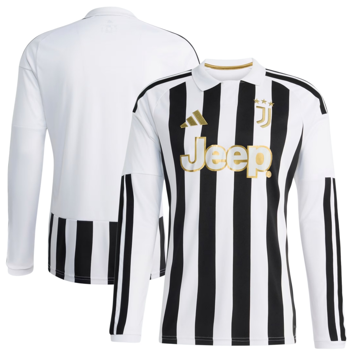 Thai Version Juventus 26/27 Home Long Sleeve Jersey