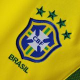 (On Sale) Brazil 2002/2004 Home Retro Jersey with Ronaldo Print