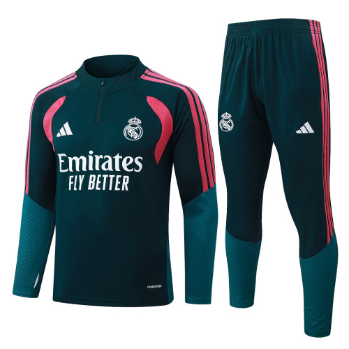 Real Madrid 26/27 Half-Zip Training Top and Pants Set B26044